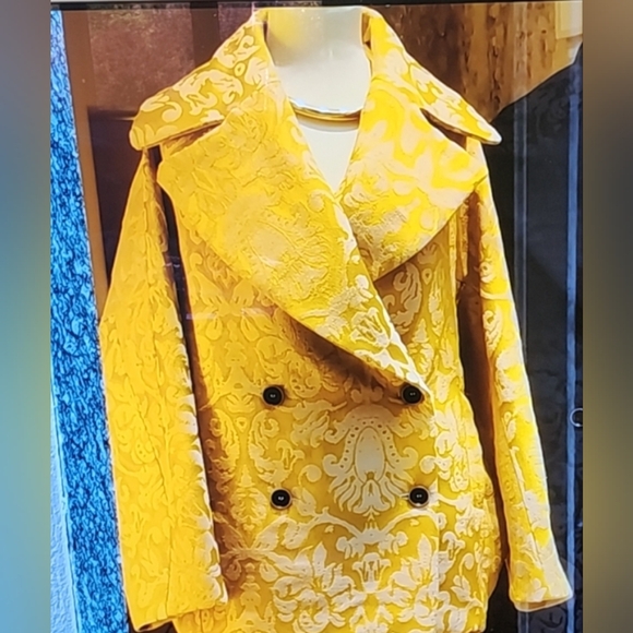 Free PeopleHighlands Double-Breasted Cotton Peacoat - Picture 16 of 16